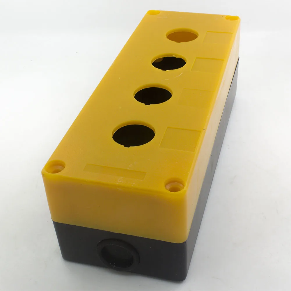 BX4-22 4 hole push button switch box for 22mm mounting hole push button