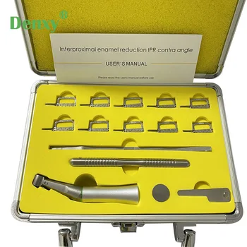 Denxy 1 caixa dental ortodôntico redução interproximal esmalte reciprocating sistema ipr decapagem contra ângulo ortodôntico ferramenta