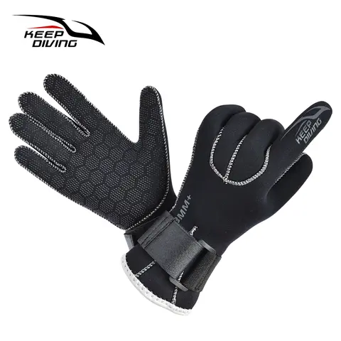 3mm Wetsuit Gloves Thermal Anti Slip Neoprene Scuba Diving Gloves Surfing Gloves For Spearfishing Swimming Rafting Kayaking