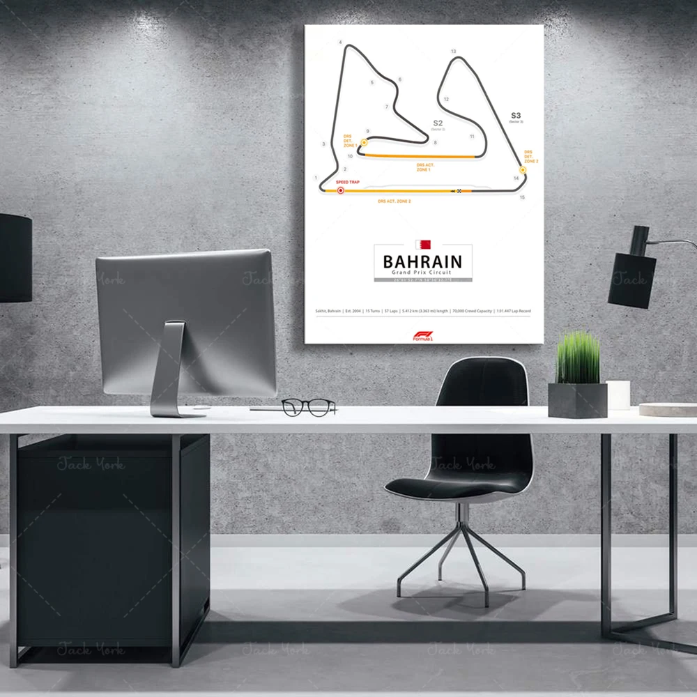 Circuit posters,  tracks posters