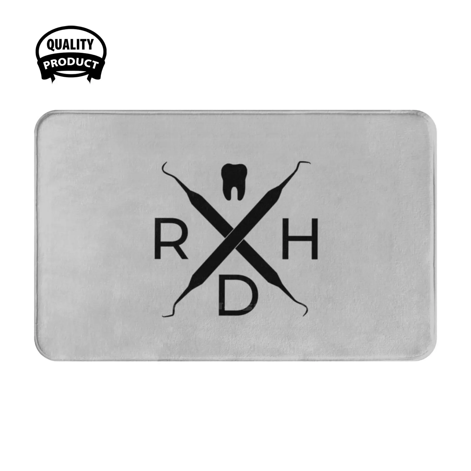 Hygienist Rdh Logo Soft Cushion Home Carpet Door Mat Car Rug Amkrdh Registered Hygienist Hygiene Student Future Rdh Future