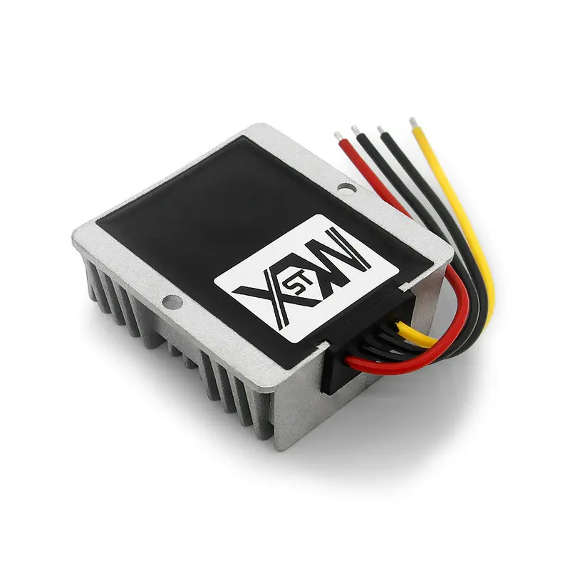 XWST DC To DC Buck Converter 24V ถึง19V ขั้นตอนลงแรงดันไฟฟ้าลด1A To 20A 19V อลูมิเนียมแรงดันไฟฟ้า DC Power Supply