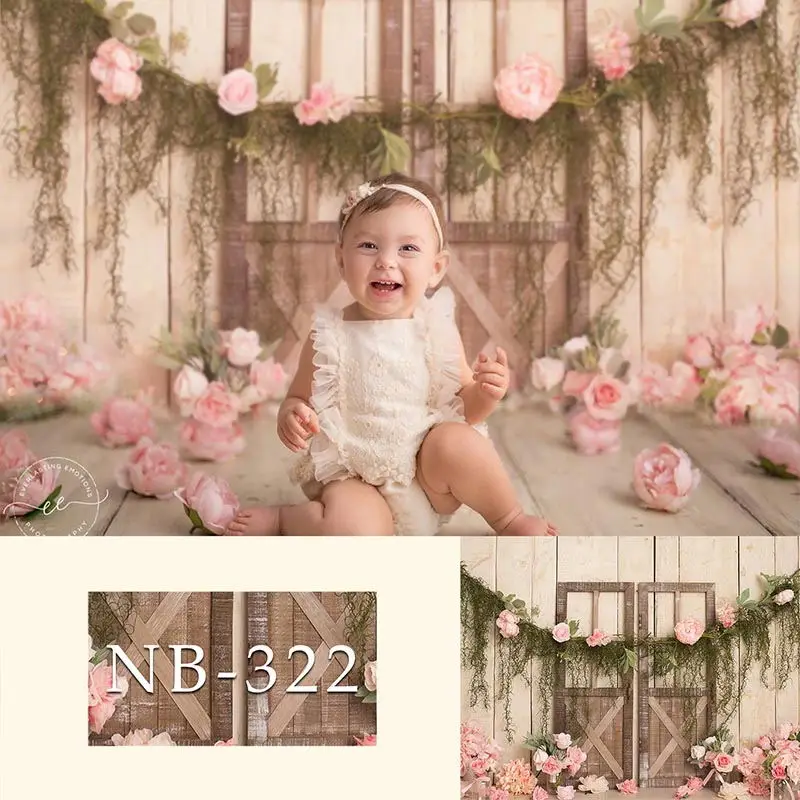 Newborn Baby Photography Backdrops Customized Baby Shower Birthday Party Photo Backdrop Backgrounds For Photo Studio