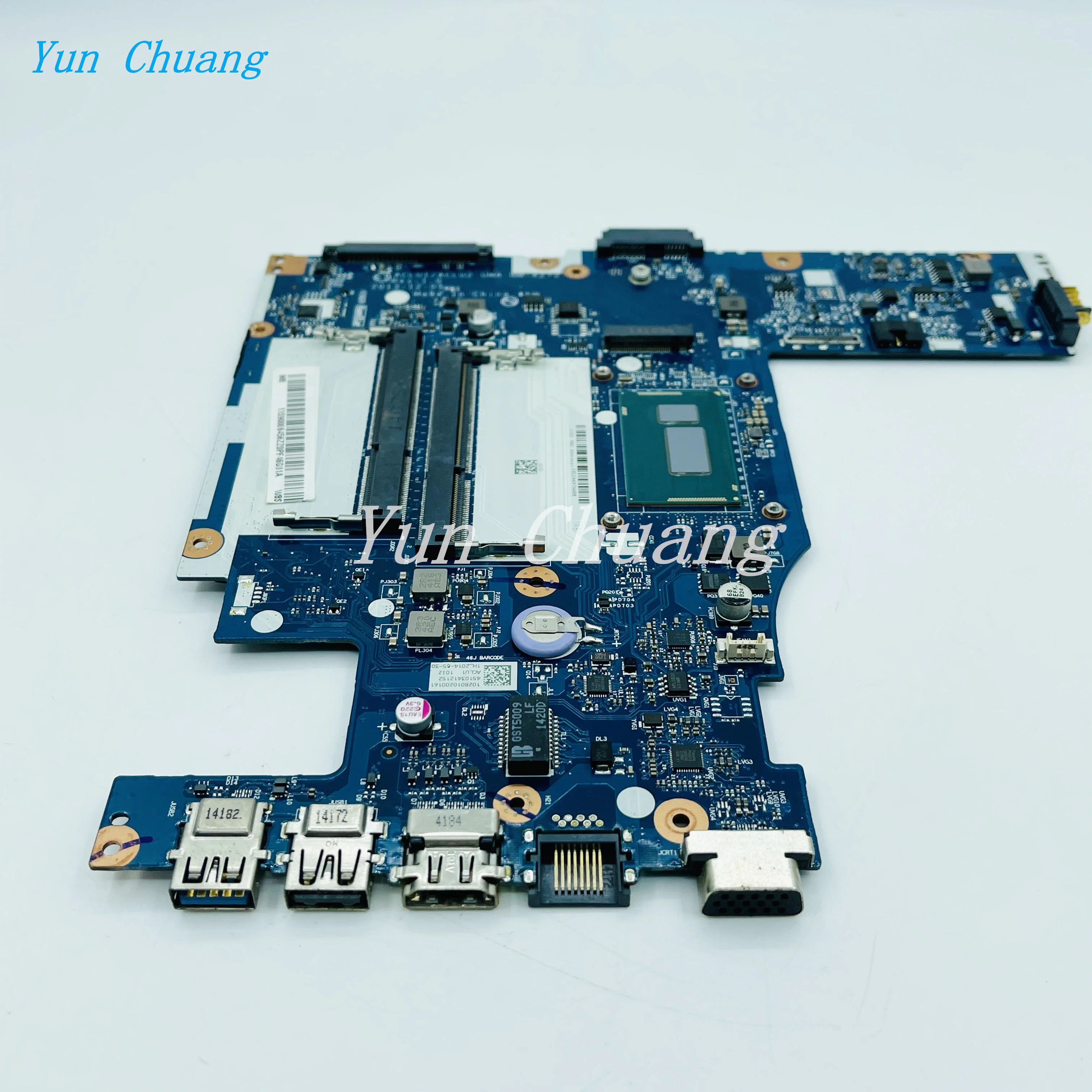 Imagem -03 - Uma Nm-a272 Z4070 Laptop Motherboard Mainboard para Lenovo Ideapad G40-70 Sr1dv 2957u Cpu Ddr3l 100 Teste 90006456 Aclu1 Aclu2