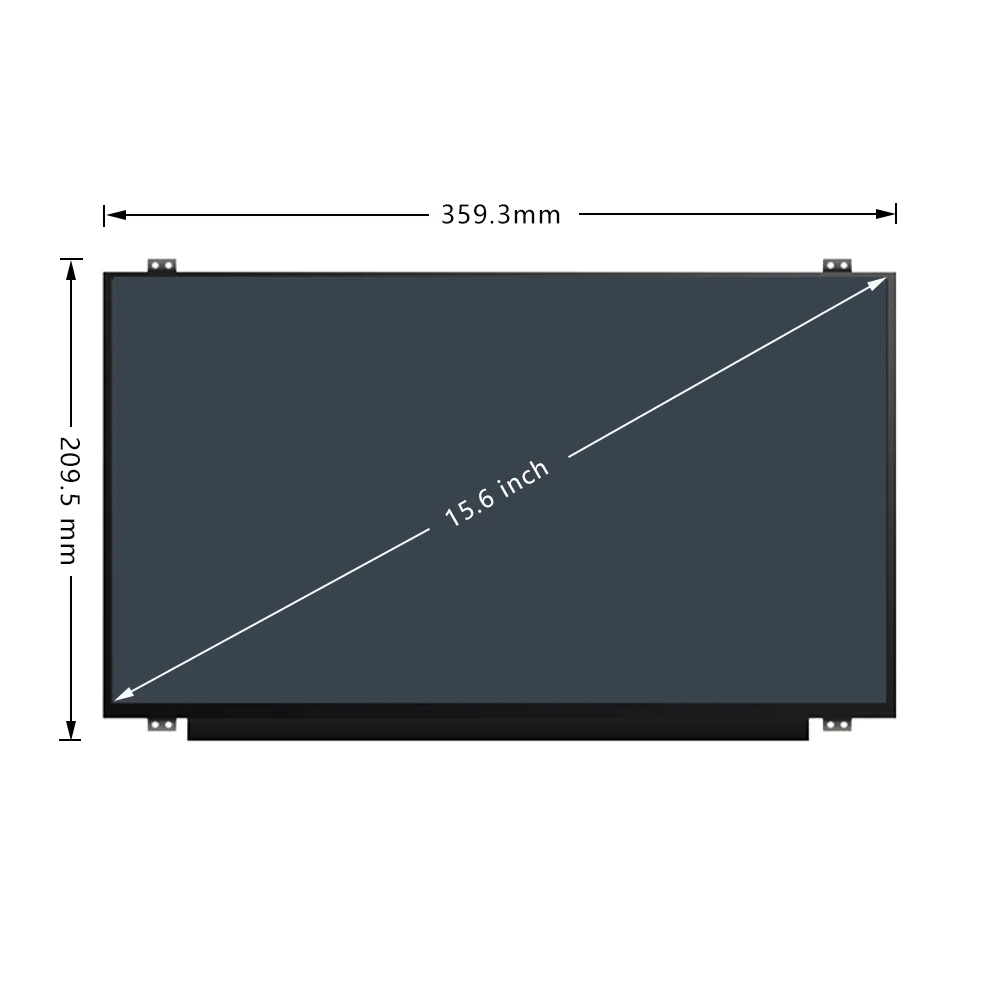 15.6 Inch laptop LCD LED Screen For Lenovo Ideapad 330-15IKB Display Matrix  HD 1366x768 EDP 30Pins  Panel Replacement