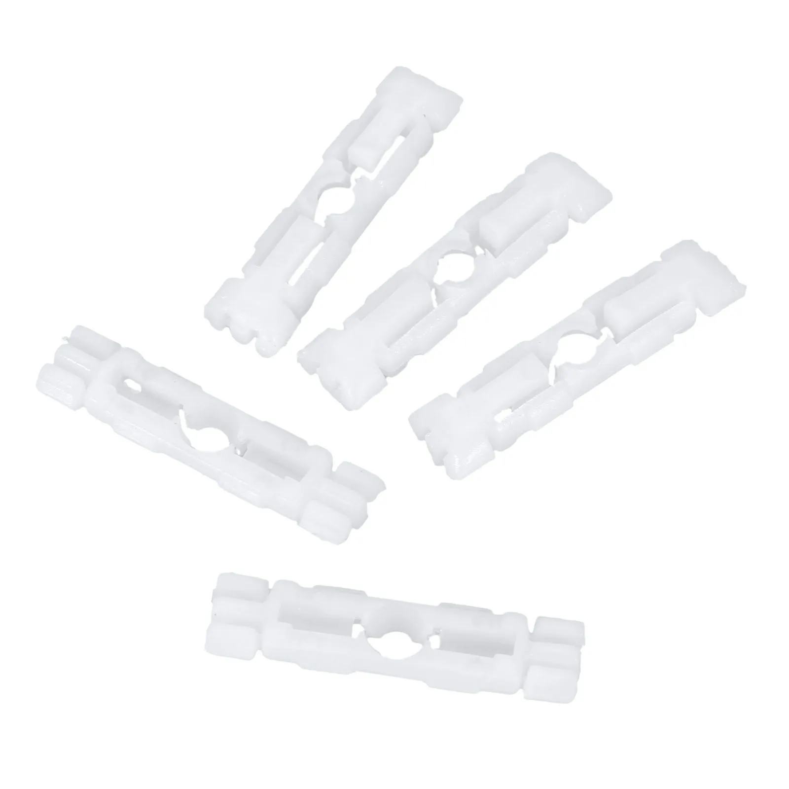 50Pcs Car Fasteners Auto Clips Bumper Wheel Eyebrow Fender Plastic Fastener Screw Rivet 33x8mm Whitel