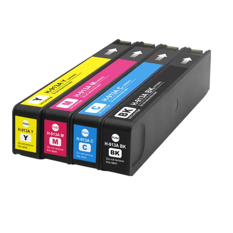 Remanufactured 913 For HP 913A Ink Cartridge For HP913 Pro 352dw 377dw 452dn 477dn 552dw 577dw P55250dw P57750dw