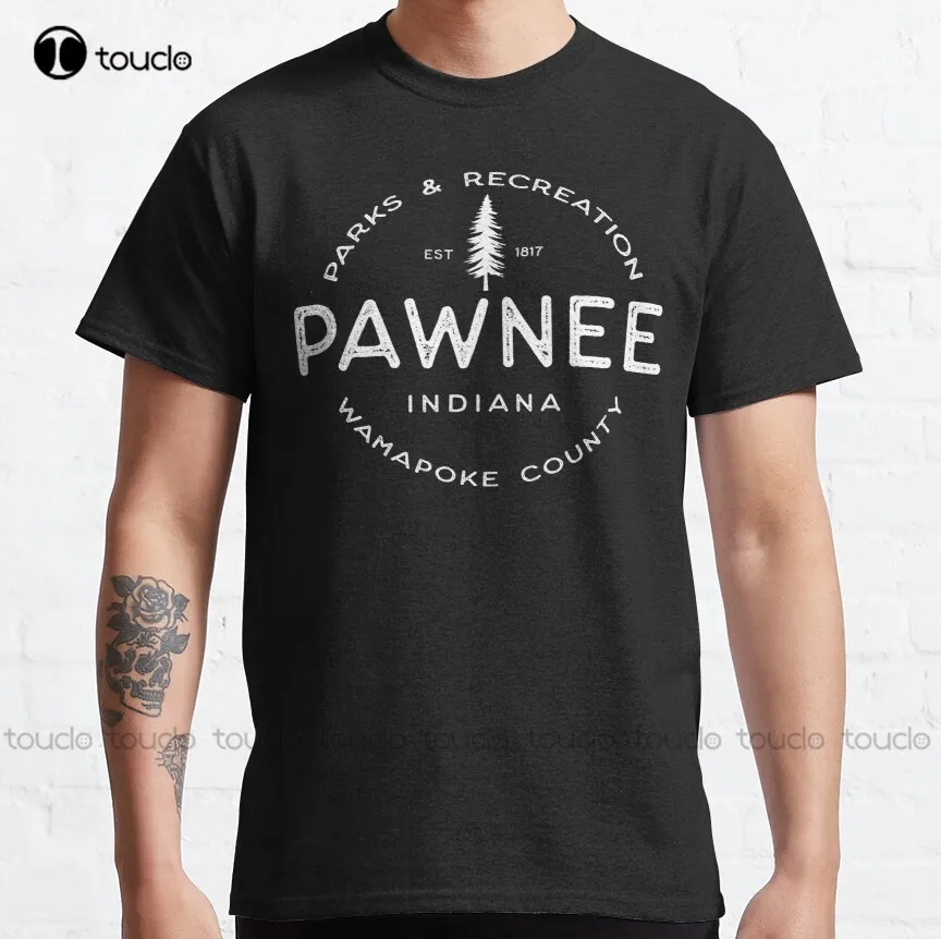 

Parks And Recreation - Parks And Rec - Pawnee -Leslie Knope - Tv Show Classic T-Shirt Work Shirts Custom Aldult Teen Unisex