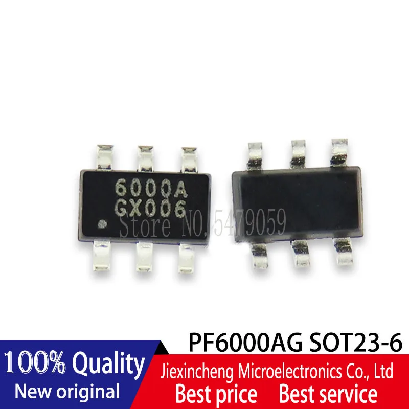 20pieces PF6000AG 6000A PF6000A PF6000 SOT23-6 New original