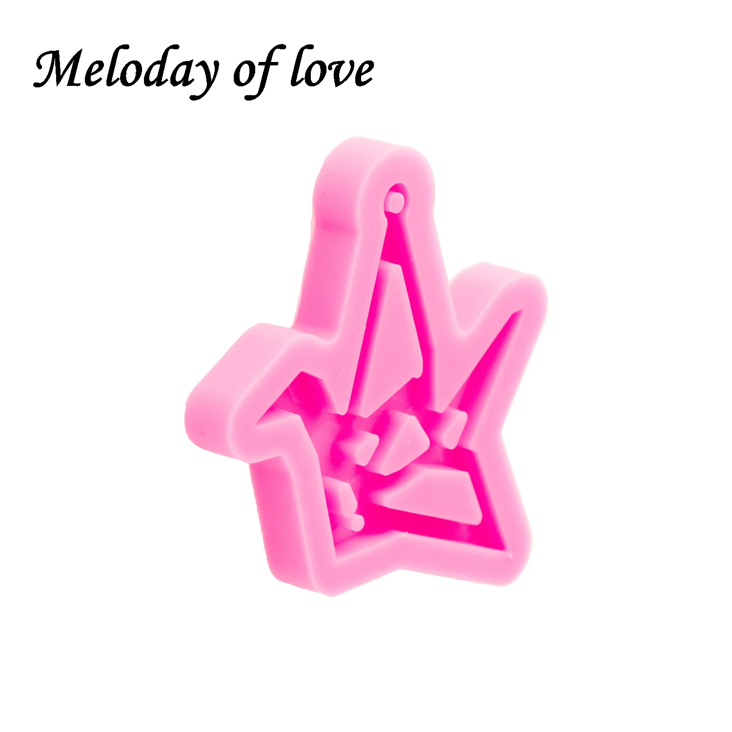 Glossy Paper crane Silicone Resin Mold for Earring , Epoxy Jewelry Resin Casting Moulds , Clay Molds in Sculpture DY0936