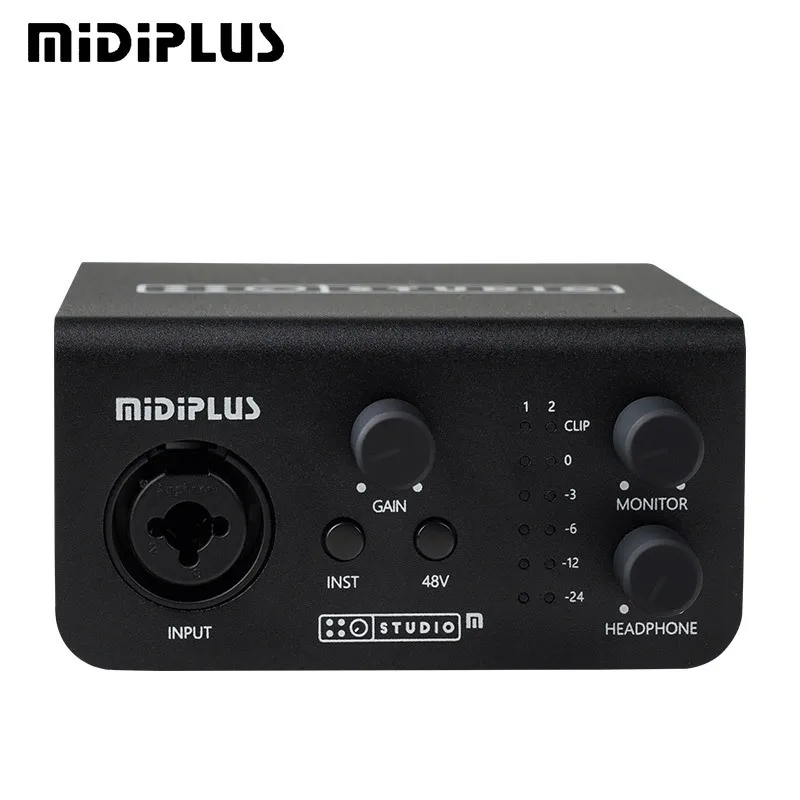 MIDIPLUS  STUDIO-M PRO audio interface usb sound card