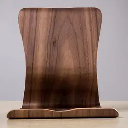 SAMDI Wooden Universal Tablet PC Phone Stand Holder Bracket for iPad Pro Air 1 2 Tab 9 7 7 9 12 9 Inch