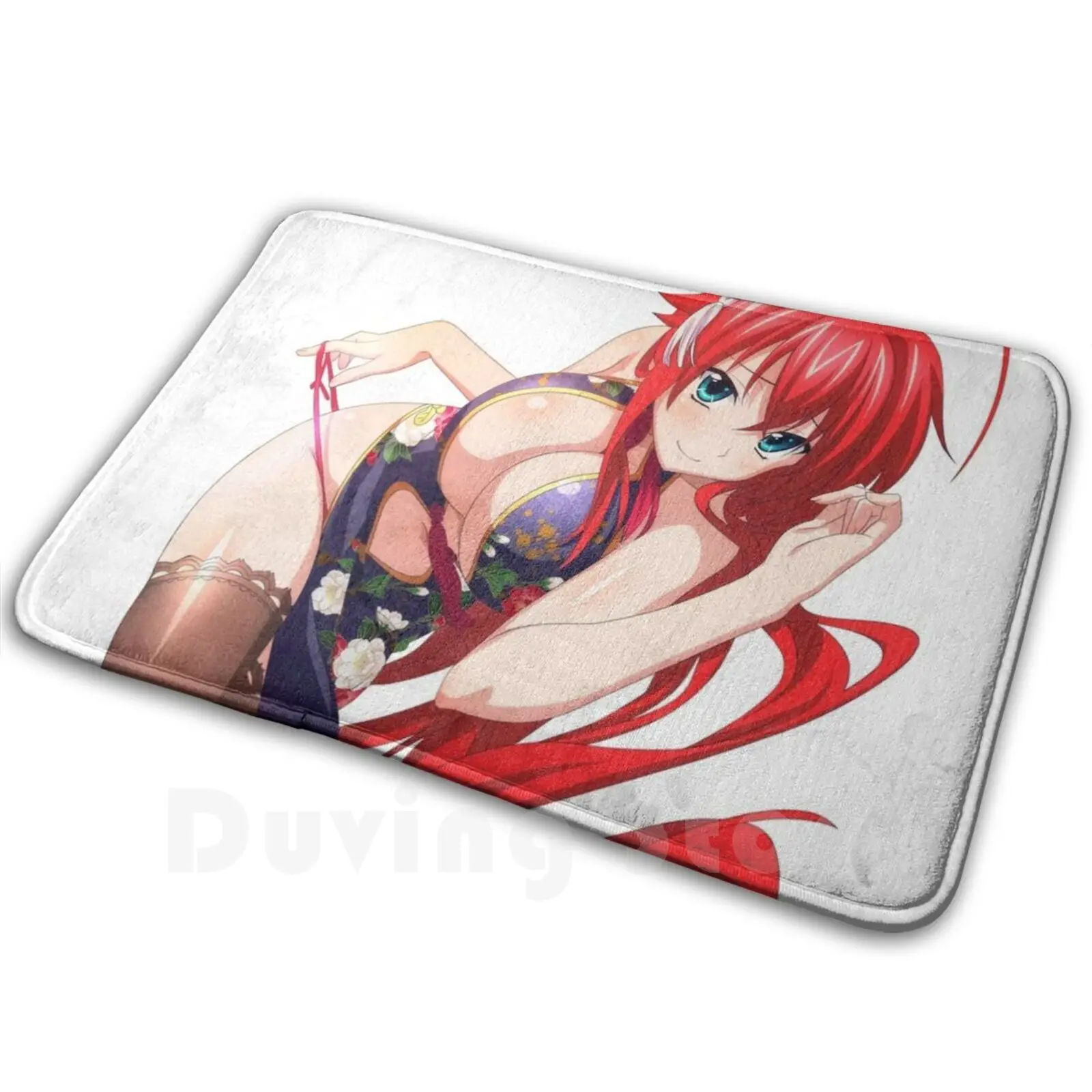 Rias Gremory Lewd | High School Dxd Ecchi Carpet Mat Rug Cushion Soft Rias Gremory Highschool Dxd High School Dxd