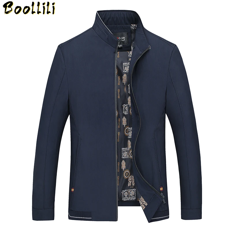 

Baggy Stand Men Collar Jacket For Spring Autumn 2023 Classic Solid 3 Colors Windbreaker Outerwear New Male Trench Coat Business