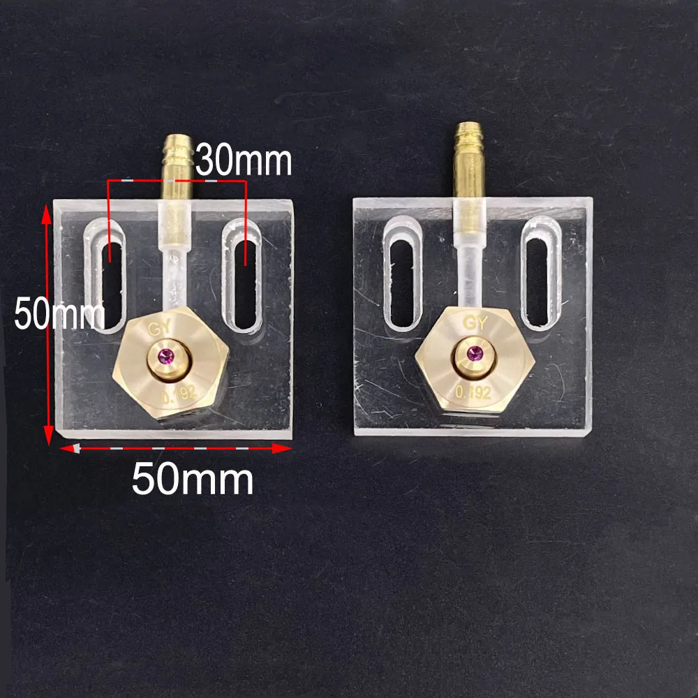 EDM Wire Cut Ruby Molybdenum Wire Guider 0.192mm Water Nozzle With Panel for CNC Wire Cutting Machine