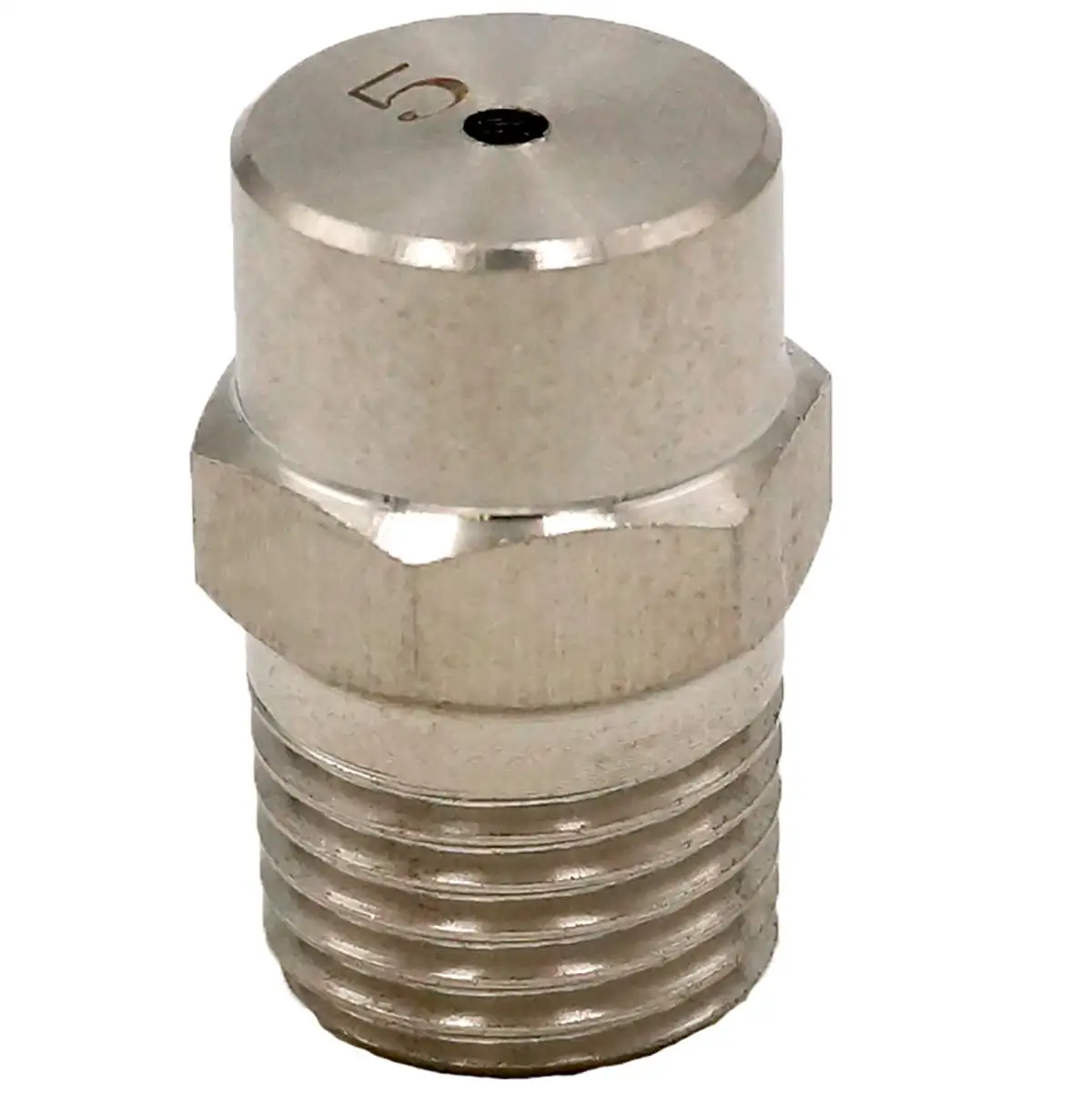 1/4" BSPT Außengewinde 2 mm 304 Edelstahl Vollkegelsprühdüse zum Entstaubung der Kühlung – Detail 1