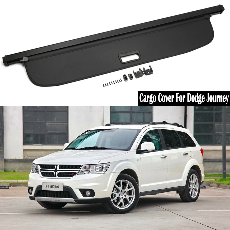 

Rear Cargo Cover For Dodge Journey Caliber JCUV 2013 2014 2015 2016 privacy Trunk Screen Security Shield shade Auto Accessories