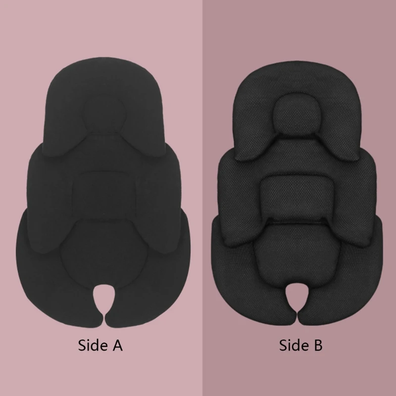 Baby Stroller Cushion Car Seat Insert Baby Head Neck Support Pillow Mattress Breathable Mesh Liner Mat Pram Thermal Mattress