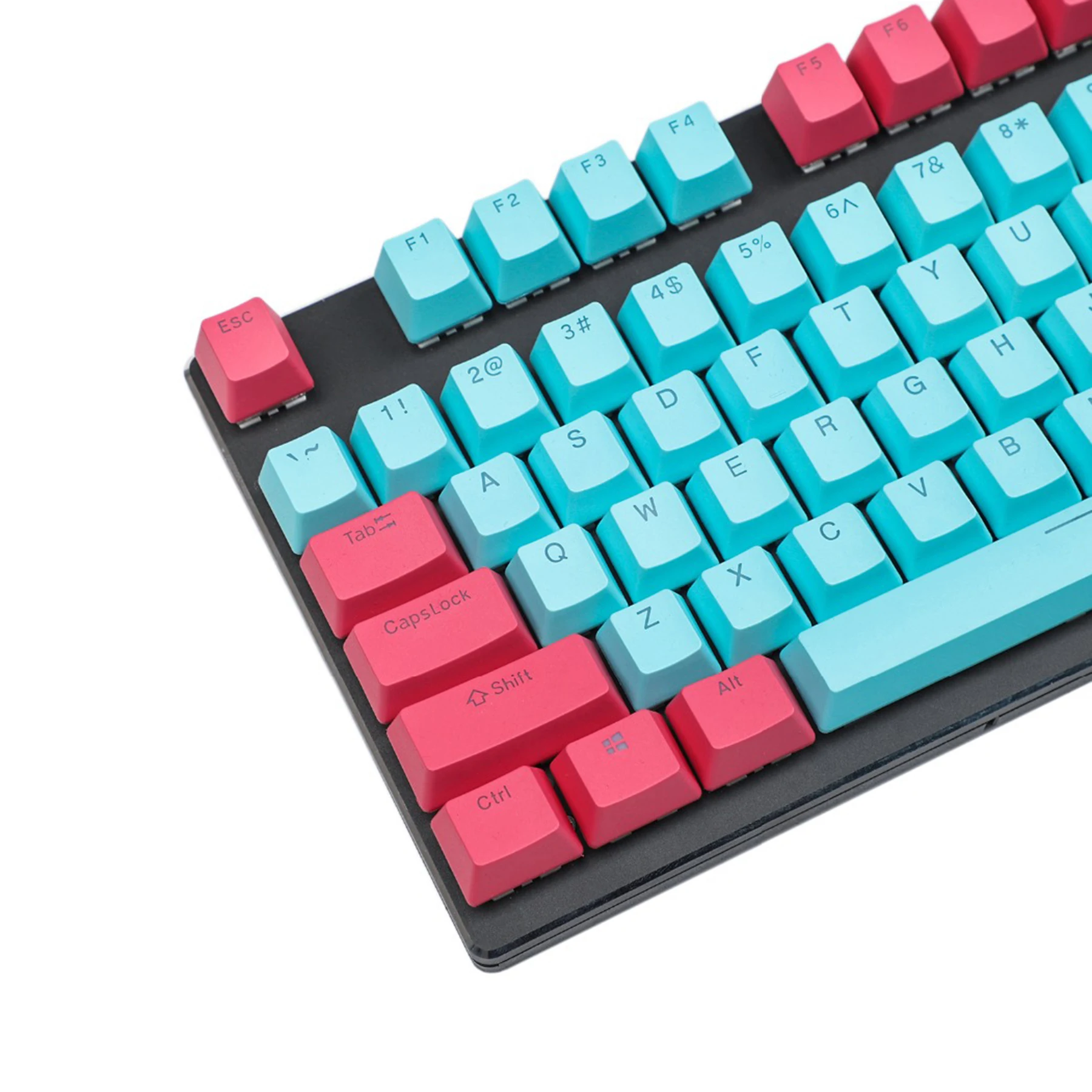 

OEM Майами 108 ключ PBT Douhle выстрел блестящие сквозные колпачки для Filco Ducky Corsair Logitech Razer