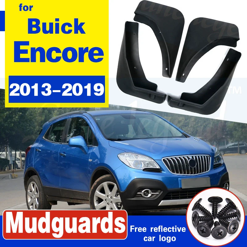 for Opel Mokka X for Vauxhall/Buick for Encore 2013-2019 Car Mud Flaps Fender Flares Mudguards Mudflaps Splash Guards