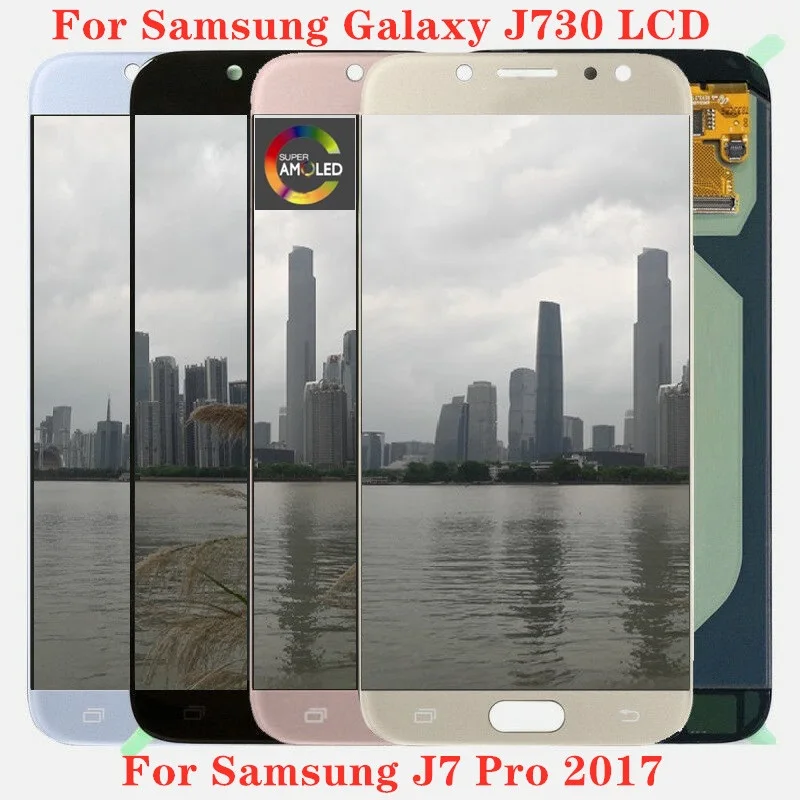 

For Samsung Galaxy J730 LCD J730F Display Touch Screen Digitizer For Samsung J7 Pro 2017 Replacement Parts