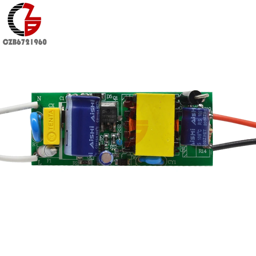 AC 85-265V to DC 20-38V 900mA 30W Step Down Buck Converter LED Driver Power Supply Transformer or LED Bulb light Lamp