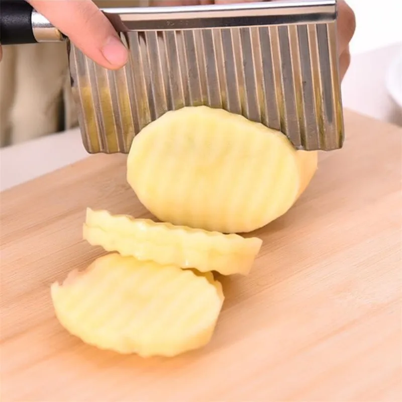 Stainless Crinkle Cutter Knife 2