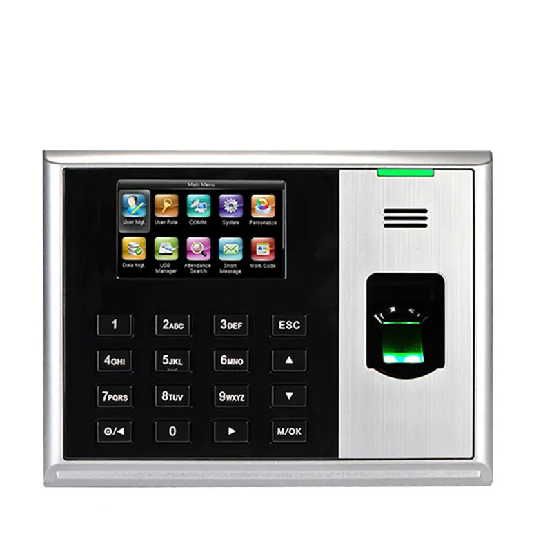 ZK Hot Device S30 Fingerprint Time And Attendance Systems 3 Inch Color Screen TCP/IP USB With 13.56KHZ IC Reader Time Attendance