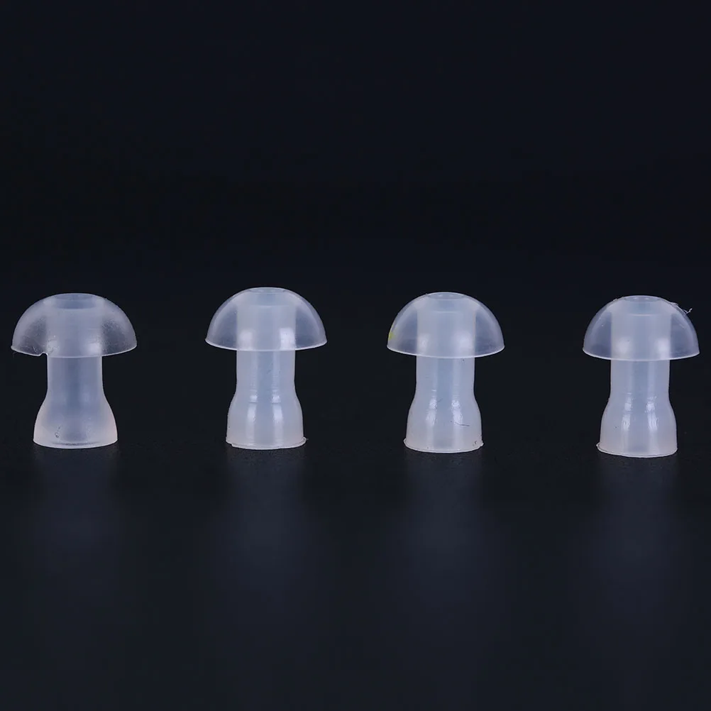 4PCS/lot 6mm/10mm/15mm Hearing Aid Domes Ear Plugs Ear Tips For Hearing Aids