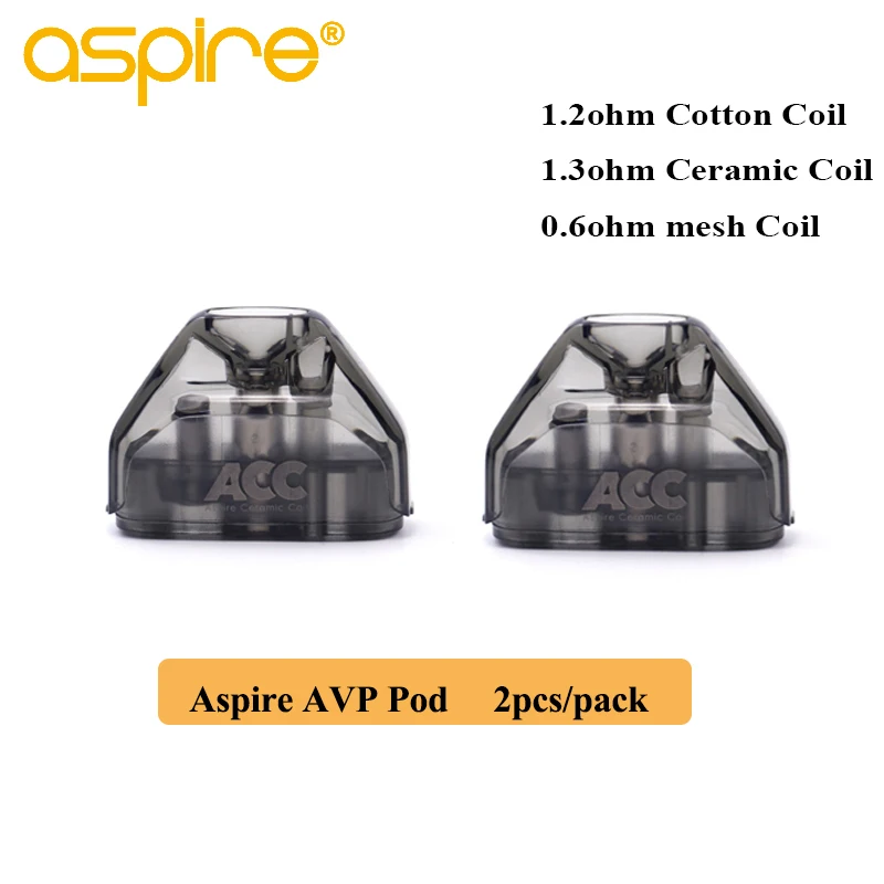 aspire-avp-電子タバコ用カートリッジ35mlコットン-13オームセラミック-06オーム電子タバコ用アトマイザー