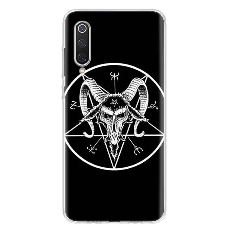 goat of mendes anime skull Phone Case For Xiaomi Redmi Note 13 Pro Plus 5G 12 12C 9 9T 9C 9A 10C 10A 10 K60 K70 Pro 8A 8 7A 7 6A