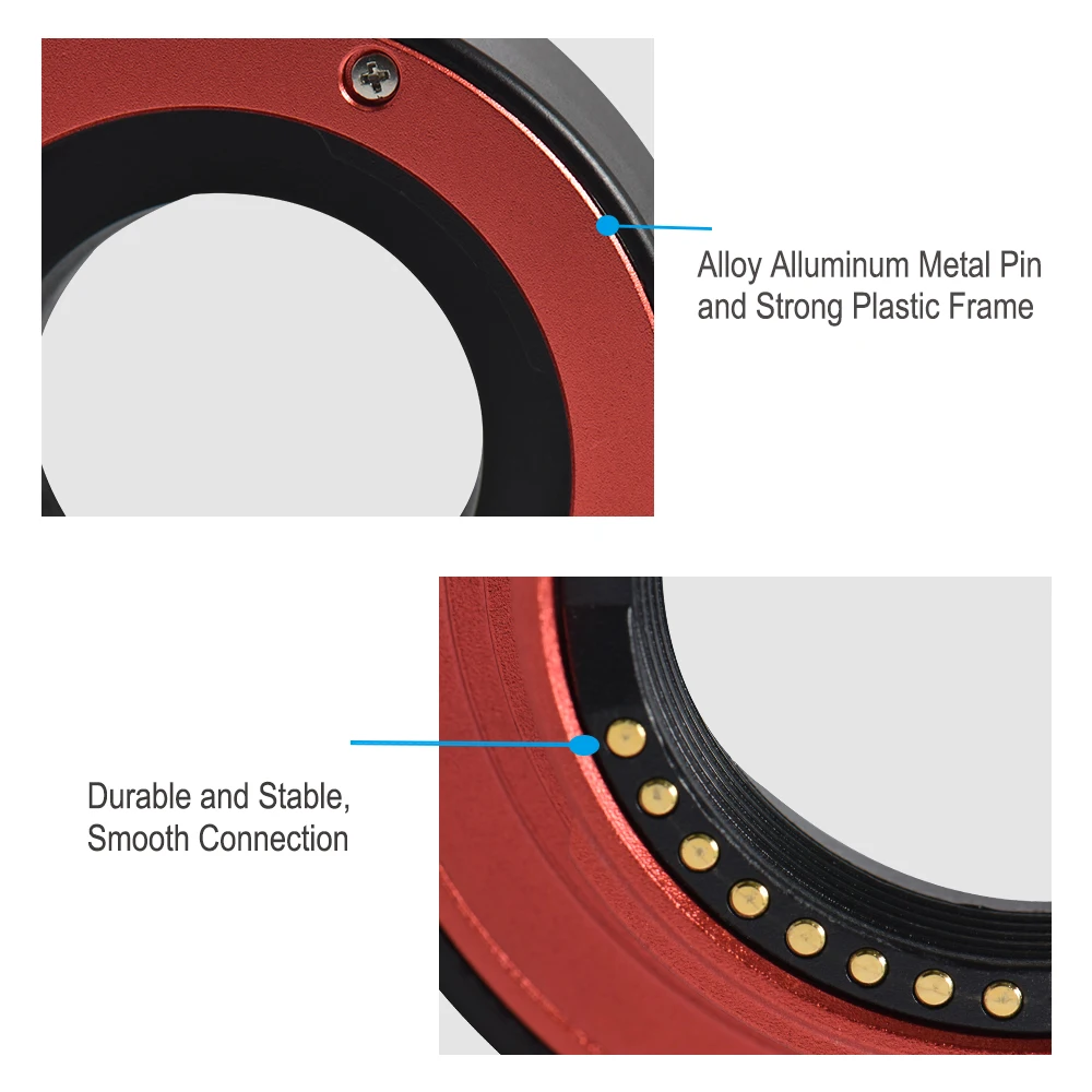 Auto Focus Macro Extension Tube Adapter Ring Set 10mm+16mm For Samsung NX Mount Camera Lens Close-up Ring Photography Accessory