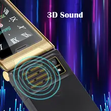 Flip Cell Phone 2.8 Inch Screen SOS Radio #6