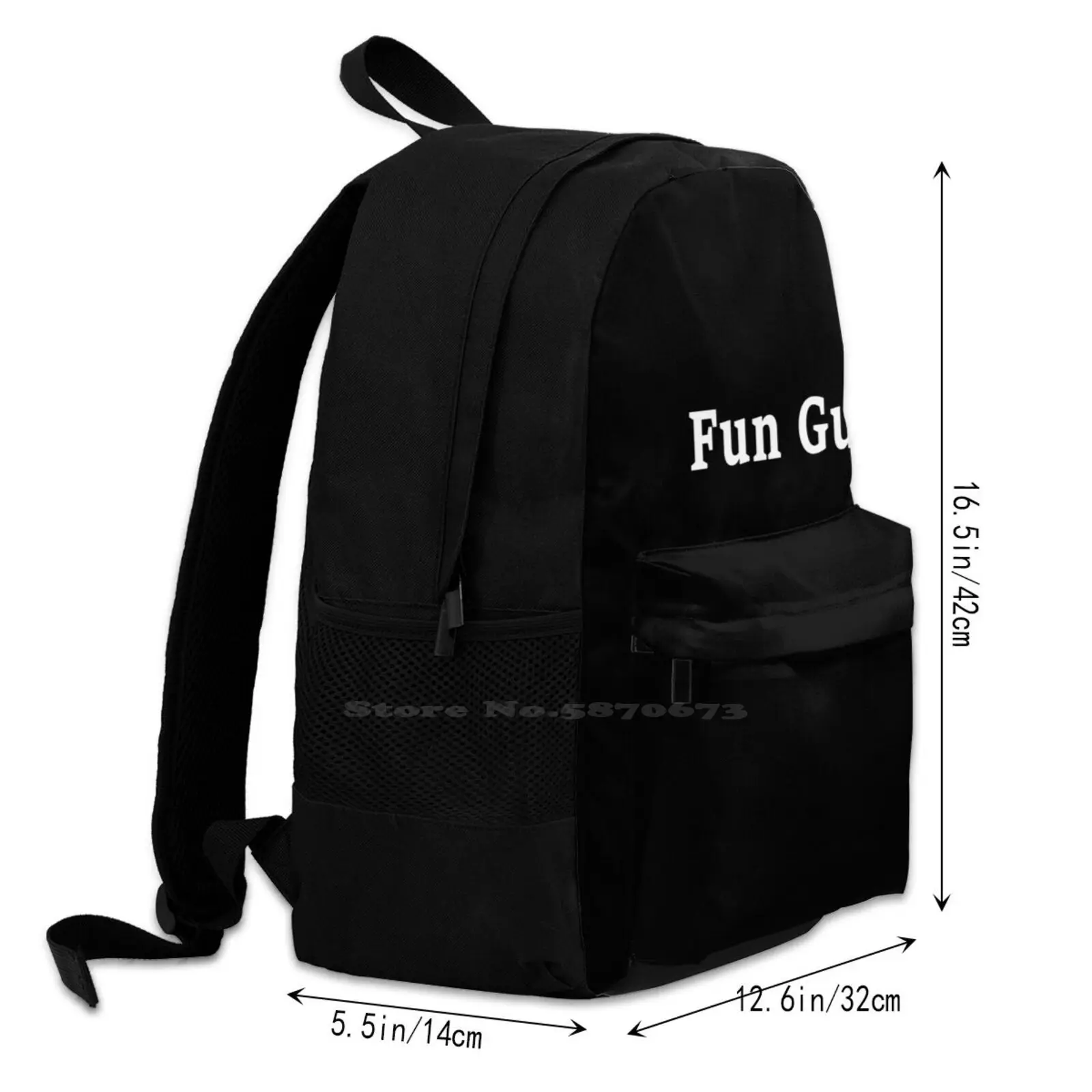 Fun Guy 3d Print Design Backpack Casual Bag Fundraiser Guys Night Out Fungal Theintelligentchoice Funny Sayings Cool Quote