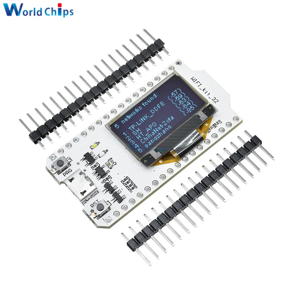 Esp32 Development Board 0.96 Inch OLED Digital Display Bluetooth WIFI Module CP2102 32M Flash Internet of Things For Arduino