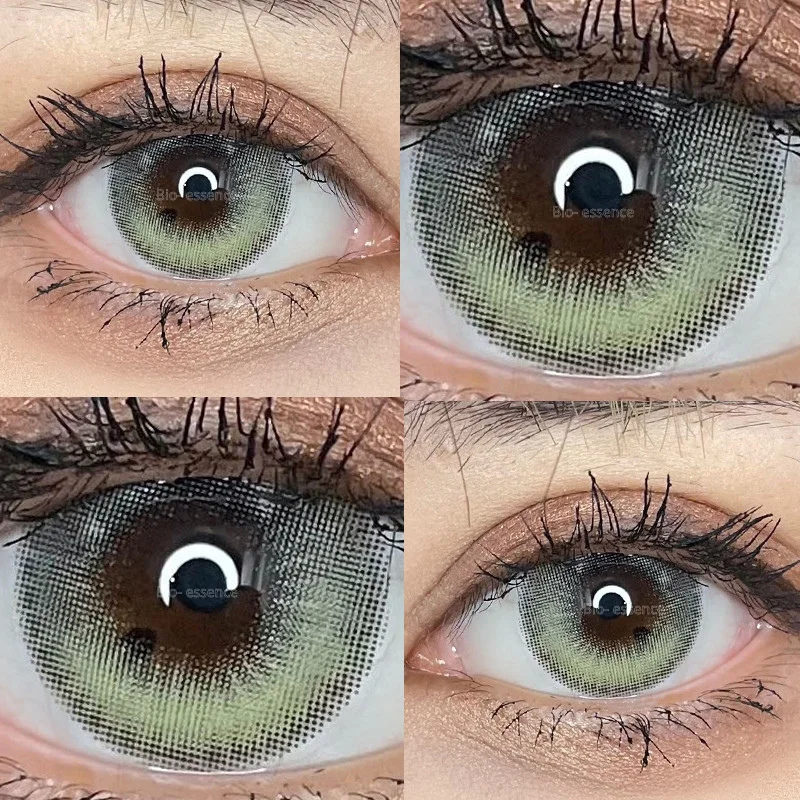 Bio-essence Contact Lenses for Eyes with Degree 1 Pair Big Eye Lenses Brown Lenses Fog Pearl Lens Korean Lenses Natural Lenses