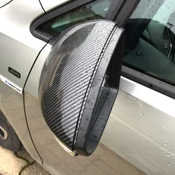 2PCS Rearview Mirror Cover Side Wing Rear View Mirror Case Covers Glossy Black For VW GOLF 7 MK7 MK7.5 GTI R GTE GTD 2013-2018