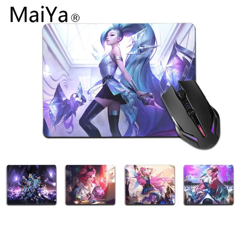 

Maiya Top Quality League of Legends Seraphine Rubber Mouse Durable Desktop Mousepad Top Selling Wholesale Gaming Pad mouse