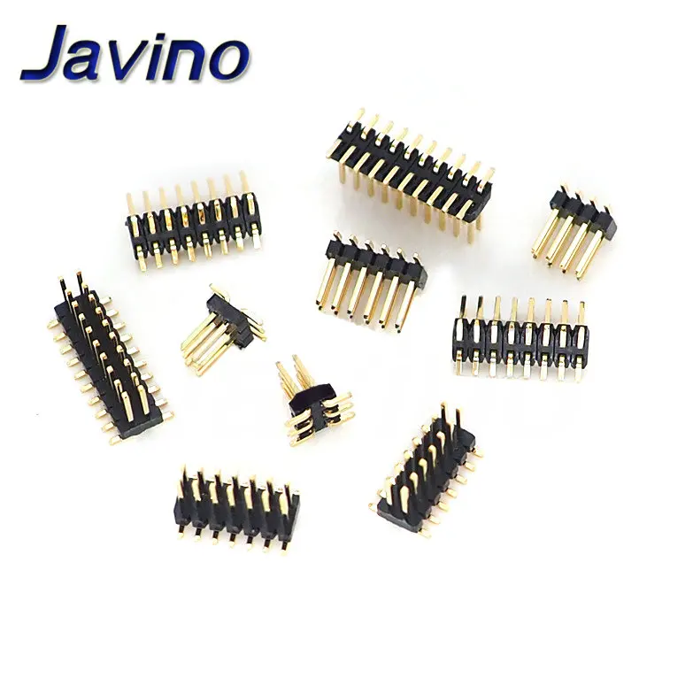 10PCS SMD SMT 2*2/3/4/5/6/7/8/9/10/12/16/20/40/ PIN double row male PIN HEADER 1.27MM PITCH Strip Connector 2X/6/8/10/20