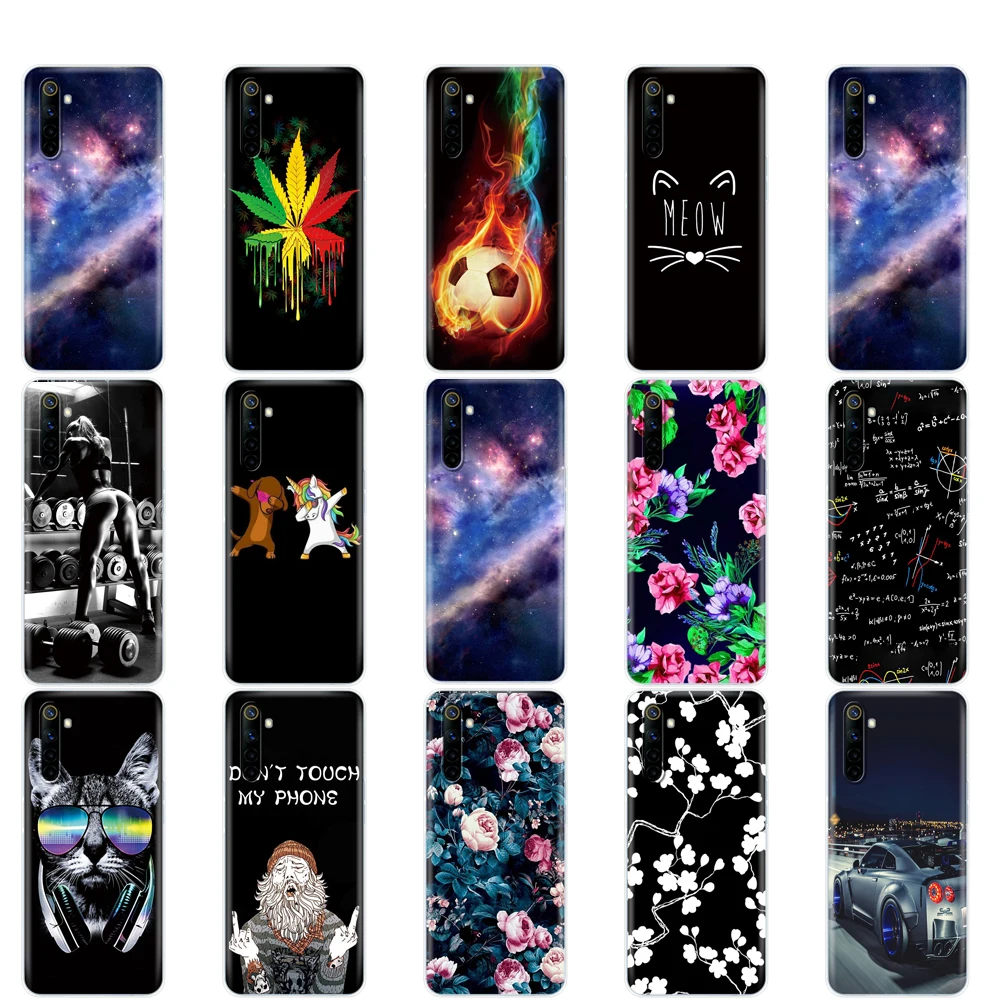 For Realme 6 Case Realme 6 Pro Case Realme 6s Case Silicon Soft TPU Back Phone Cover For OPPO Realme6 6Pro Realme6Pro Case Shell