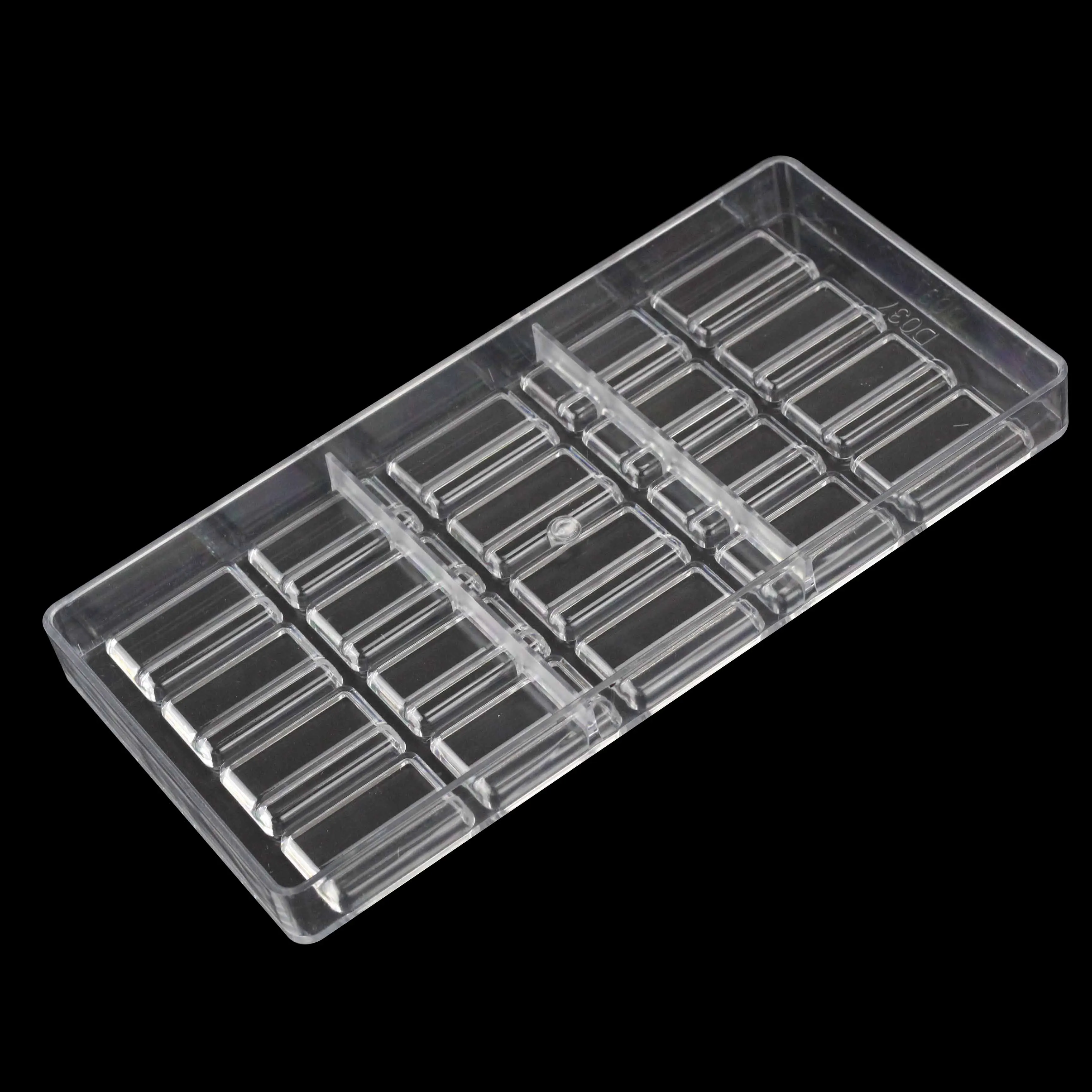 DIY Wholesale polycarbonate chocolate bar mold,  plastic pc candy mold ,  baking pastry dessert cake Decoration chocolate mold