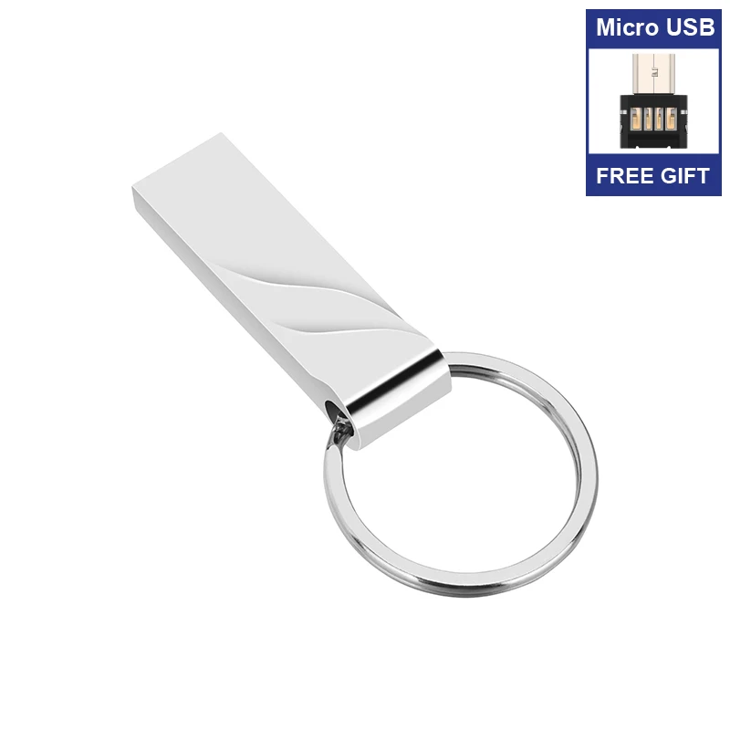 USB Flash Drive 64GB 32GB 16GB 8GB USB Flash Pendrive Memory USB Stick 64 gb 256 gb cle usb disk Free type c or micro adapter