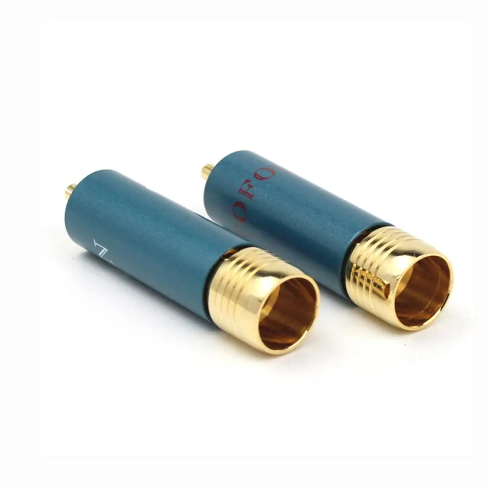 Colleimage 4pcs/lot Gold-plated HIFI RCA Plug Hi-end Ortofon Reference 8NX RCA Connectors