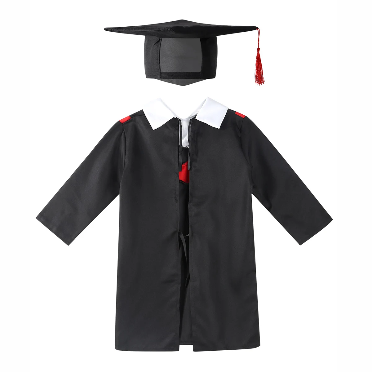 Children Graduation Costumes School Academinc Uniform Boys Gilrs Photography Performance Clothing Kindergarten Bachelor Gowns