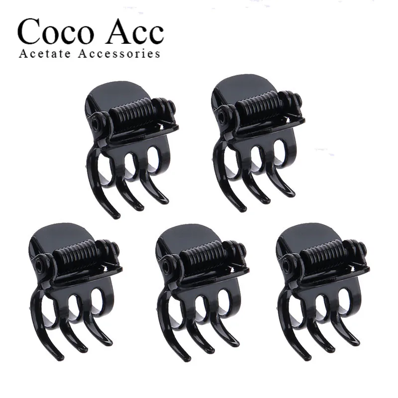 wholesale antique copper metal high quality small mini hair claws snap side clips jaw crab clamp clips