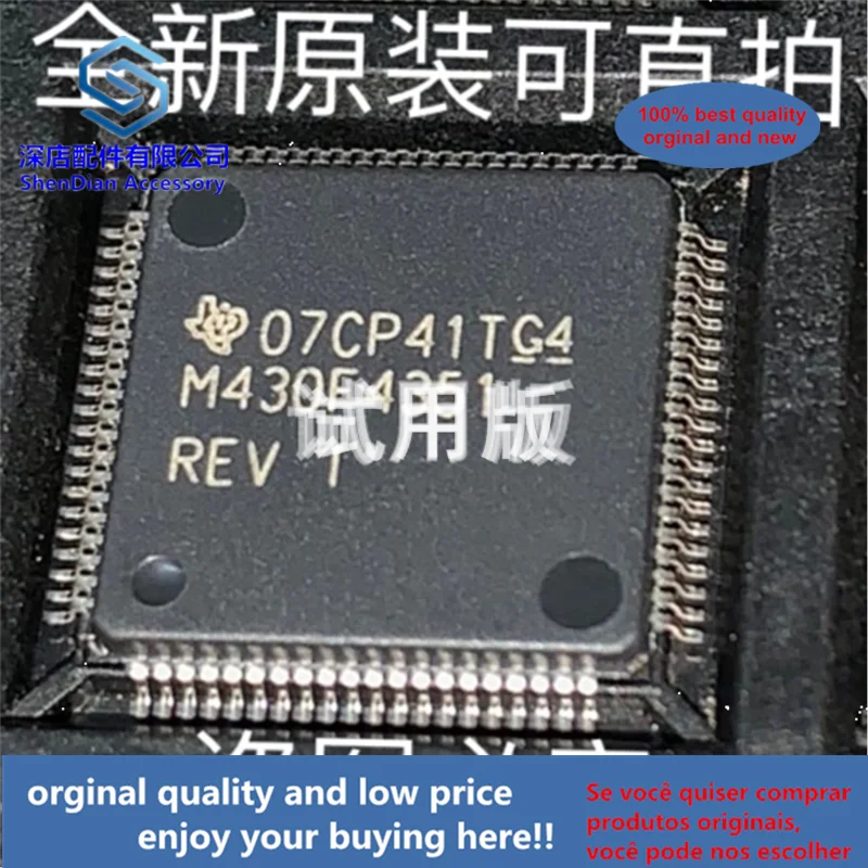 

1pcs 100% quality orginal new best qualtiy MSP430F4351IPNR QFP80 M430F4351 MSP430F4351IPN