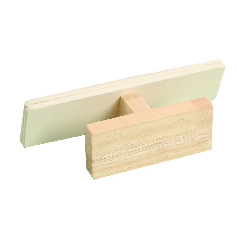 Display T-bar Bangle Holder White PU Bamboo Wood Watch Bracelet Chain Stand Shelf Watch Display Rack Jewelry Storage Organizer