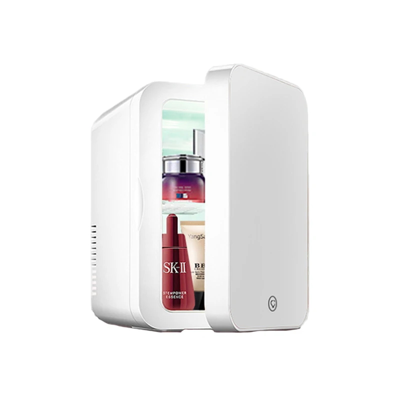 

PD-8 Mini Makeup Mirror Refrigerator Cosmetic Cooler Perfume Refrigerator Skin Care Beauty Products Storage 220V 48w