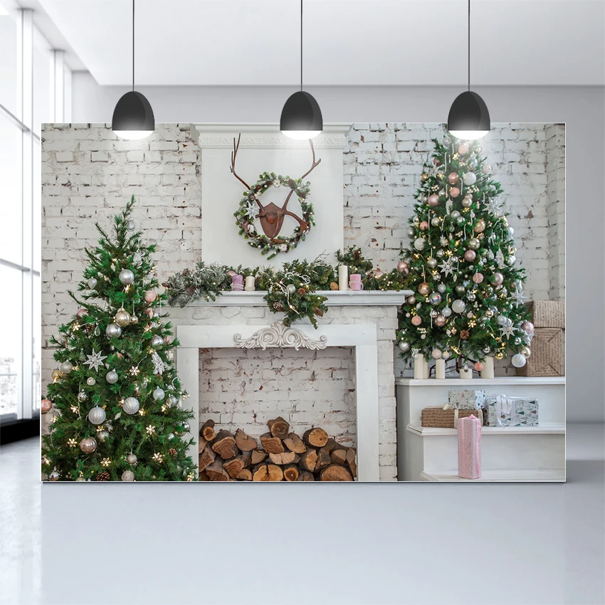 

Photo Background Cloth Christmas Theme Party Photo Studio Children Winter Christmas Photo Interior Decoration Projects