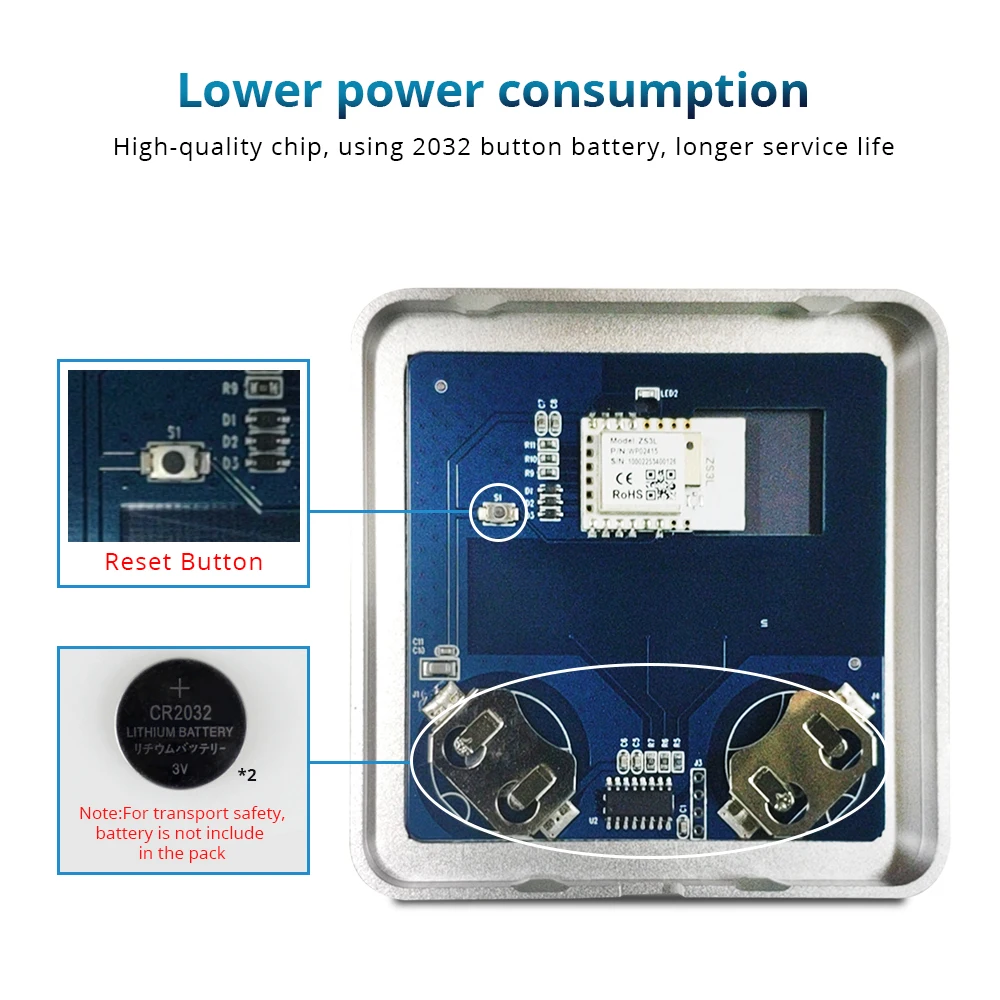 Zemismart Wireless Switch Work with Tuya Zigbee Hub One Two Three Gangs Touch Switches Sticker Battery Smart Life App Control